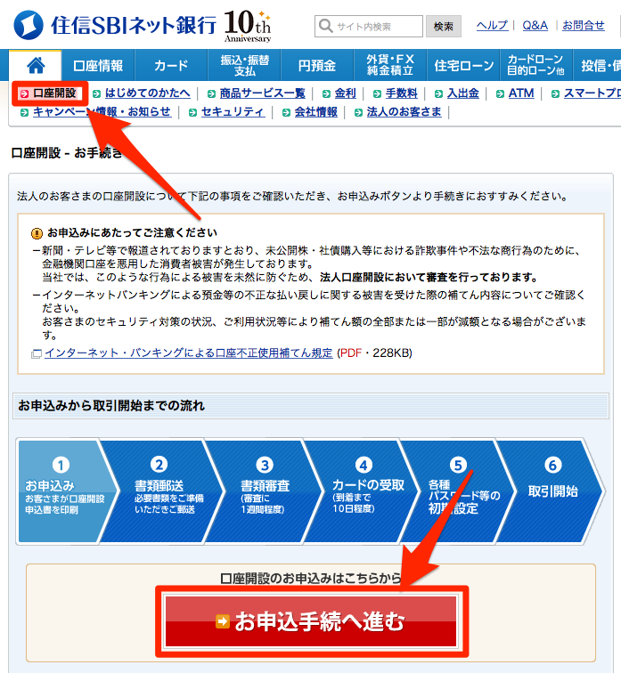 一人社長が住信sbiネット銀行に法人口座開設してみて落ちた話 申込方法も解説 トレードステーションと株 Fx自動売買で暮らす